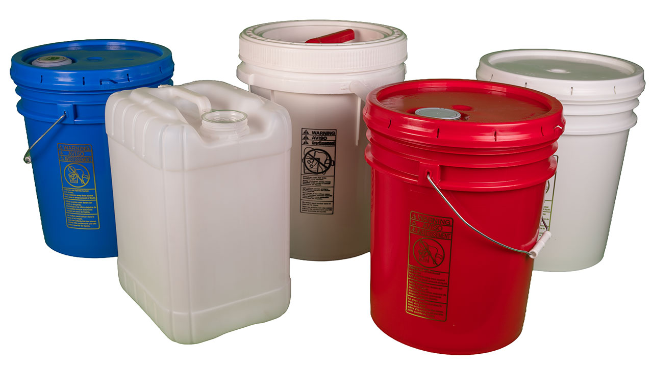 Plastic Pails & Bottles | Reconditioned Drums & Totes for the Energy Industry